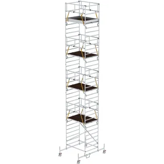Munk Rollgerüst SG 1,35 x 1,80 m mit Fahrbalken & Doppel-Plattform - 173937