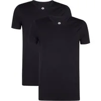 Petrol Industries T-Shirt Men Body Fit V-Neck - 2PACK (Packung, 2er) Auch ideal zum Unterziehen