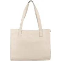 BRISE TASCHE Shopper Eleganter Leder Shopper mit Reißverschluss, 100% Echtleder, großes Hauptfach, Reißverschluss, leichte Struktur