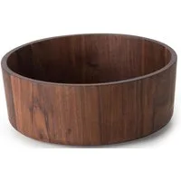 Continenta Schale Walnuss, Holzwerkstoff, (1-tlg), Walnussholz