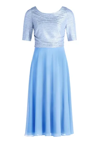Vera Mont - Cocktailkleid Patch Blue/Blue - Gr. - 44