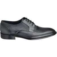Wilvorst Wilvorst SCHUHE Herren Schnürschuh Kalbsleder Anthrazit Schnürschuh