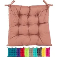 JACK Stuhlkissen JACK Outdoor 38x38cm Sitzkissen Lounge Kissen Sitzkissen Wasserfest, mit Lotus Effekt, robust, strapazierfähig, für Innen & Außen