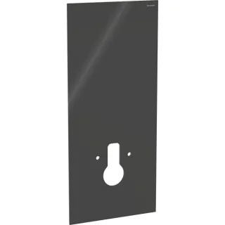 Geberit Frontverkleidung zu Monolith Sanitär- modul für Wand-WC 114cm Glas schwarz, 242662SJ1 242662SJ1