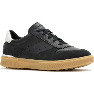 Hush Puppies Mae Leder Damen Schwarz Sneakers