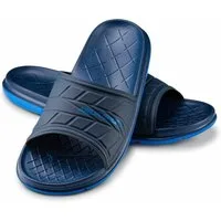 Aqua Speed ASPEN Badelatschen + kl. Fasertuch Duschsandalen Badeschlappen Badepantolette