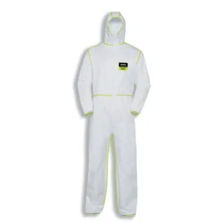 uvex 5/6 comfort Einwegschutz Overall Chemiekalienschutz weiß M - 9871010