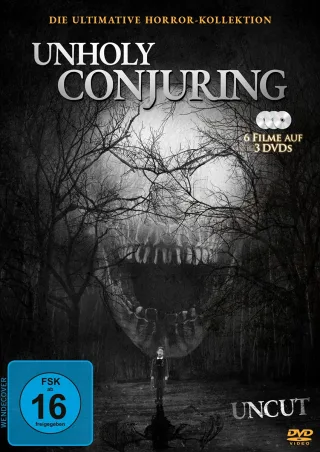 Unholy Conjuring - Die ultimative Horror-Kollektion - (6 Filme) - [DVD] - Uncut - (The Bad Nun Anne - Fluch der Puppen The Shadow Man Haunting at Foster Cabin Amityville Soul to Keep)