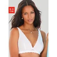 Vivance Bralette-BH ohne Bügel im High-Apex-Design, sexy Dessous