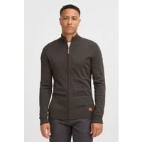 Blend Strickjacke BHNorman Bequeme Feinstrick-Jacke mit Stehkragen und elastischen Bündchen