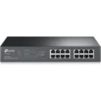 tp-link TL-SG1016PE Netzwerk-Switch (16-Port-Gigabit-Easy-Smart-PoE-Switch mit 8 PoE+-Ports)