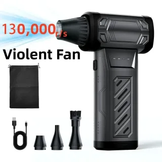 SUITU ST-8119 Handheld Wireless Dust Blower 130000RPM High Speed Brushless Motor Rechargeable Violent Turbo Fan Compress