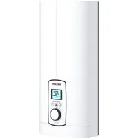 STIEBEL ELTRON Komfort-Durchlauferhitzer DEL 27 kW Plus, gradgenaue Temperaturwahl, elektronisch, min. 20 °C, max. 60 °C, 3i Technologie für konstante Warmwassertemperatur, Multifunkt.-Display