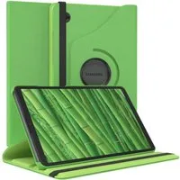 EAZY CASE Tablet-Hülle Rotationcase für Samsung Galaxy Tab A11 8,7 Zoll, Tabletcover Case Hardcover Flipcover zum Aufstellen Klapp-Case Grün