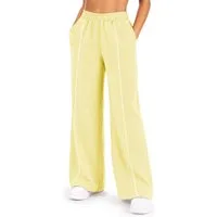 Smilodox Jogginghose Veyt Damen, Sweatpants aus Baumwolle, Sporthose Loose Fit Wide Leg, Verstellbarer Tunnelzug, Langer Schnitt, für Sport & Alltag