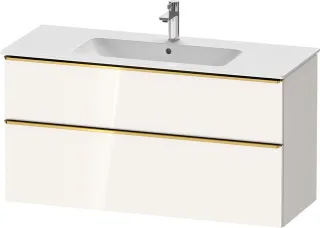 Duravit D-Neo Waschtischunterbau wandhängend Weiß Hochglanz 1210x462x625 mm - DE4364034220000 DE4364034220000