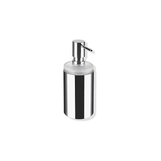 Hewi System 162 Seifenspender 162.06.110540 200ml, Halter verchromt, Glas, satiniert