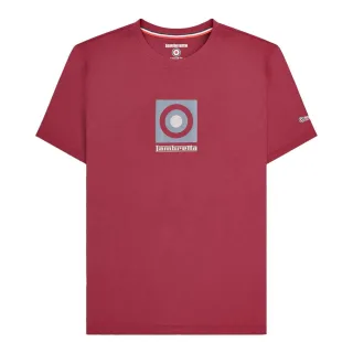 Lambretta - T-Shirt für Herren (Burgunderrot)