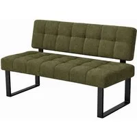 Home affaire Sitzbank Mia Küchenbank, Polsterbank, Esszimmerbank, 141x64 cm, Moderne Bank und Farben, Sitzplatzanzahl: 2-3, Frei in Raum stellbar