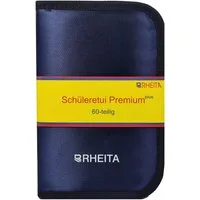 Rheita Federmäppchen Rheita Schüleretui Premium, 60-teilig, sortiert, 4006335409118