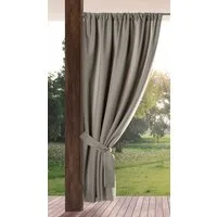 Eurofirany Outdoorvorhang GARDEN, wasserdichter Terrassenvorhang (1 St), Stangendurchzug, Lichtschutz, Polyester, für Pavillon, Pergola & Balkon, wetterfest, UV-Schutz
