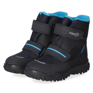 Superfit Wintrstiefelette  HUSKY1 - Gr. 24 - Blau - Textil