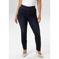 Aniston PLUS Jeansleggings mit elastischem Bund