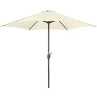doppler® Sonnenschirm doppler BASIC LIFT NEO Kurbelschirm 300 cm 6tlg 820 Natur