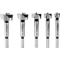 FRITZFURT Holzbohrer Forstnerbohrer-Set 6teilig 15 mm, 20 mm, 25 mm, 30 mm, 35 mm