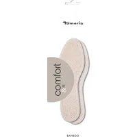 Tamaris Barfußsohlen Bamboo - Bambusfrottee für angenehmes Barfußlaufen