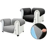 Starlyf Sofaschoner Sofa Cover Sofahusse, wasserabweisend, wendbar, Sofabezug oder Sesselbezug