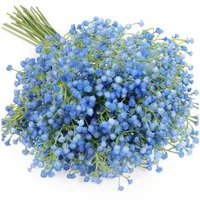 Kunstblumenstrauß Schleierkraut Künstlich 6 STK Fake Deko Blumen Künstlich Gypsophila, Agger, Artificial Flowers Künstliche Schleierkraut für Hochzeit Zuhause Deko