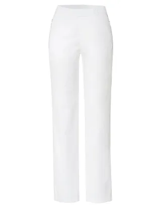 relaxed - Scarlet Trend Straight weiss - Gr. - 46K