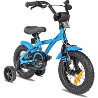 PROMETHEUS BICYCLES Kinderfahrrad HAWK 12 Zoll ab 3 Jahre, 1 Gang, Junge Mädchen Fahrrad Kinder mit Rücktrittbremse Stützräder