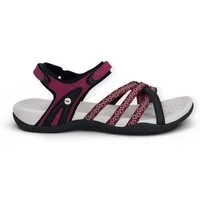 Hi-Tec Savanna II cherry/schwarz Damen Sandale