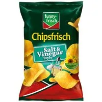 funny-frisch Knabberei, funny frisch Chipsfrisch Salt und Vinegar britischer Geschmack 150g