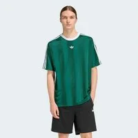 adidas Originals T-Shirt JACQUARD JERSEY lockere Passform, Rundhalsausschnitt, mit klassischem Trefoil Logo