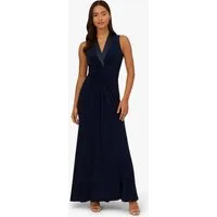 Adrianna Papell Abendkleid Jersey Tuxedo Gown Zeitlos, elegant, femininer Stil