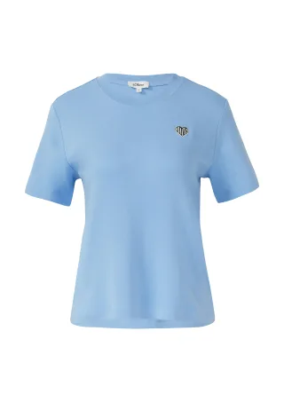 s.Oliver - T-Shirt blau - Gr. - 42