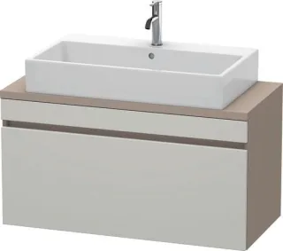Duravit DuraStyle Konsolenwaschtischunterbau wandhängend Betongrau & Basalt Matt 1000x478x512 mm - D DS530400743