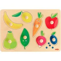 Haba Steckpuzzle Obst & FarbenFarben, Puzzleteile