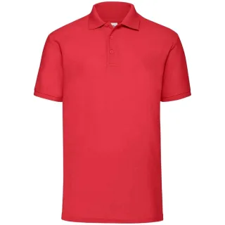 Fruit of the Loom - "65/35" Poloshirt für Herren (Rot)
