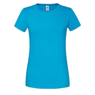 Fruit of the Loom - "Iconic" T-Shirt für Herren (Azurblau)