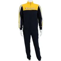 Champion Trainingsanzug (Jacke & Hose) Big Logo dunkelblau/gelb Jungen