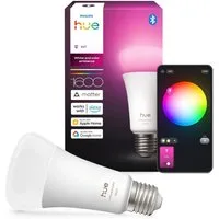 Philips Hue LED-Leuchtmittel White and Color Ambiance 1600lm smarte Lampe, E27, 1 St., Farbwechsler, Vollspektrumlicht 1000K-20000K