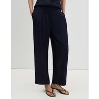 someday Stoffhose Cisilia pure aus Viskose mit Twillstruktur Relaxte City Pants mit Bundfalten