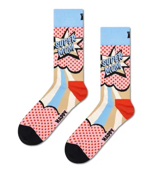 happy socks - Super Mom Sock Rosa - Gr. - 38