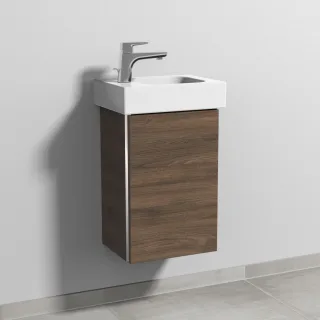 Sanipa 3way Waschtischunterbau zu Geberit iCon Waschtisch mit 1 Tür, Eiche-Arizona BR65880