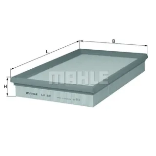 Mahle Luftfilter Porsche 924 944 VW Corrado