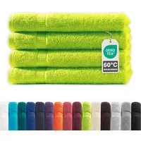 Devior Handtuch Set Frottierserie Elegance in vielen Farben, hochwertig mit 500 g/m², Handtücher - 100% Baumwolle (4-St), 50x100 cm, saugstark, schnelltrocknend, pflegeleicht & geruchsneutral
